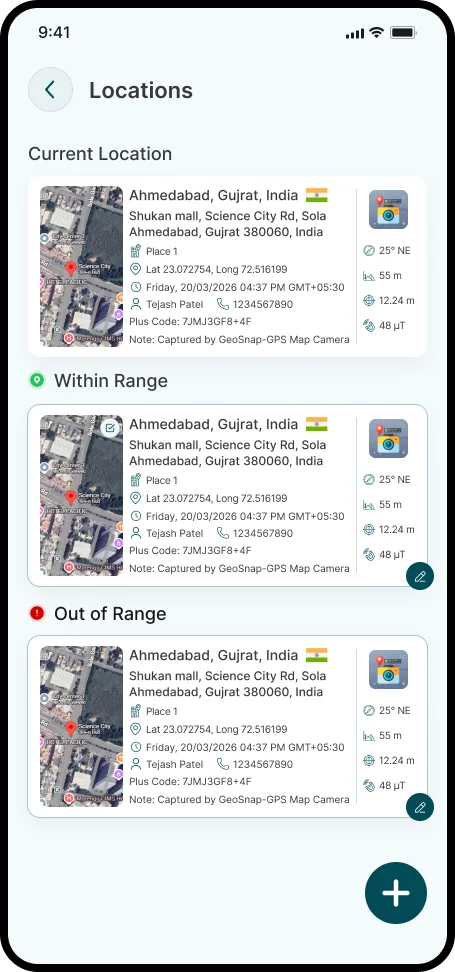 GeoSnap app screenshot 4